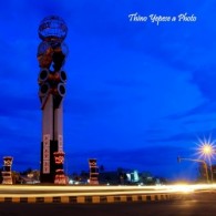 Blue Hours In "Tugu Libra" Merauke