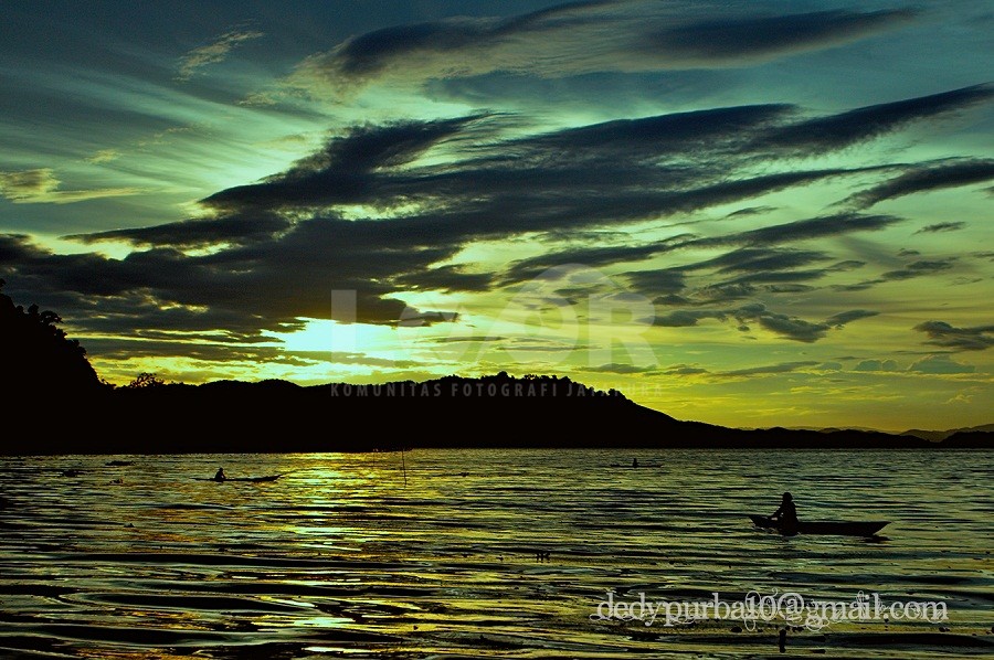 Sunset di tanah Papua